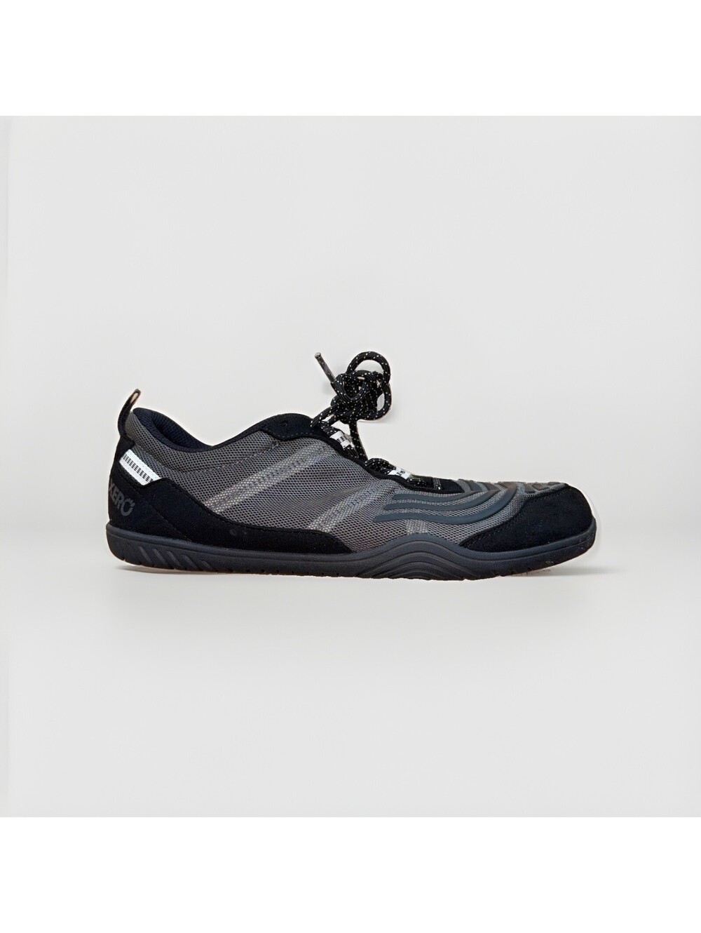Xero Shoes 360 Men’s 10 Black Gray Barefoot Training Gym Sneakers
